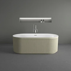 Акриловая ванна Vincea VBT-709-1700M 170х80 бежевая матовая