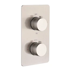 Термостат Boheme Cell 134-3-NB для ванны и душа скрытый монтаж на 3 потребителя брашированный никель