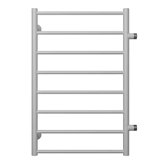 Водяной полотенцесушитель Terminus Аврора П8 57,7*80 боковое подключение 50 белый матовый