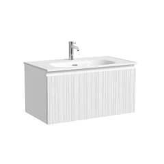 Тумба с раковиной Sancos Code 80 белая CN13002 рак