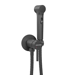 Гигиенический душ Grossman Solis 502.K35.07.210 скрытый монтаж черный матовый 