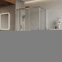 Душевой уголок BelBagno LUCE-AH-21-120/100-C-Cr 120*100*195 без поддона