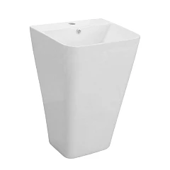 Раковина напольная Azario FRETTA SQUARE 44х38х83.5 узкий борт (1 место)