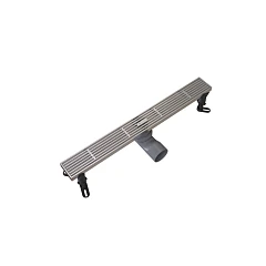 Душевой лоток Knotlor Шторм/Storm 50 матовая сталь