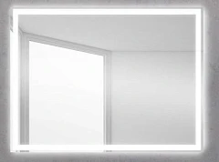 Зеркало BelBagno SPC-GRT-500-600-LED-BTN 50*60 с Led подсветкой кнопочный выключатель