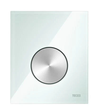 Клавиша смыва Tece Loop Urinal для писсуара зеленая/сатин