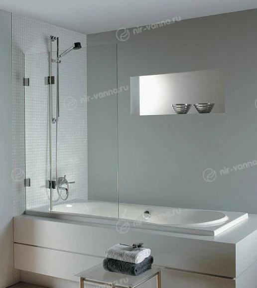 Шторка на ванну Riho Scandic S-109 95*150 стекло