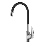 Смеситель Lemark Linara LM0415C-Black для кухни гибкий излив черный Смеситель Lemark Linara LM0415C-Black для кухни гибкий излив черный