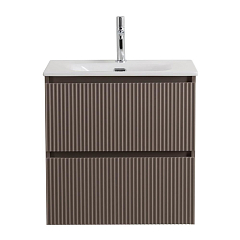 Тумба с раковиной BelBagno Uno-Mini 60 бежевая матовая