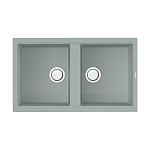 Кухонная мойка Omoikiri Kitagawa 86*51 wind green двойная