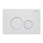 Кнопка смыва ABBER AC0121MW белая матовая Кнопка смыва ABBER AC0121MW белая матовая