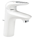 Смеситель Grohe Eurostyle 33558LS3 для раковины с донным клапаном белый Смеситель Grohe Eurostyle 33558LS3 для раковины с донным клапаном белый