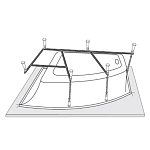 Каркас к ванне VagnerPlast Avona 150*90 (приобретается в комплекте с ванной) Каркас к ванне VagnerPlast Avona 150*90 (приобретается в комплекте с ванной)