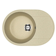 Кухонная мойка Uperwood ECON UPD-107 61х47 бежевая матовая Кухонная мойка Uperwood ECON UPD-107 61х47 бежевая матовая