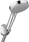 Душевая лейка Hansgrohe Vernis Blend Porter Vario 26278000 с держателем и шлангом 160см EcoSmart хром Душевая лейка Hansgrohe Vernis Blend Porter Vario 26278000 с держателем и шлангом 160см EcoSmart хром