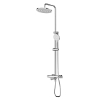 Душевая стойка Cezares Lux LUX-CVD-01 с изливом хром Душевая стойка Cezares Lux LUX-CVD-01 с изливом хром