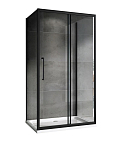 Душевой уголок ABBER Schwarzer Diamant П-образный AG30100BH-S60B-S60B 100*60*195 L/R без поддона Душевой уголок ABBER Schwarzer Diamant П-образный AG30100BH-S60B-S60B 100*60*195 L/R без поддона