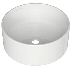 Накладная раковина Aqueduto Espiral ESP0110 40*40 белый глянец
