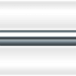 Декоративный молдинг Монти на фронтальную панель хром