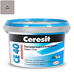 Затирка Ceresit CE40 Aquastatic №07 серая 2кг Затирка Ceresit CE40 Aquastatic №07 серая 2кг
