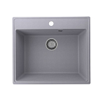 Кухонная мойка Ulgran Quartz Forte 580 58*50 (05, бетон) Кухонная мойка Ulgran Quartz Forte 580 58*50 (05, бетон)