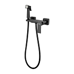 Гигиенический душ со смесителем Haiba HB5517-7 черный матовый Гигиенический душ со смесителем Haiba HB5517-7 черный матовый