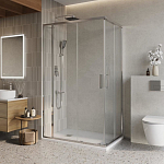 Душевой уголок BelBagno Luce LUCE-AH-21-140/90-C-Cr 140*90*195 без поддона Душевой уголок BelBagno Luce LUCE-AH-21-140/90-C-Cr 140*90*195 без поддона