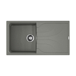 Кухонная мойка Omoikiri Yasugata 100*50 гранитная крошка Leningrad Grey с крылом