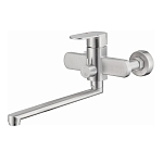 Смеситель Haiba HB22806 универсальный сталь матовая Смеситель Haiba HB22806 универсальный сталь матовая