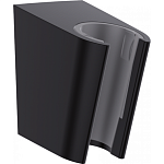 Держатель для душевой лейки Hansgrohe Porter S 28331670 черный матовый Держатель для душевой лейки Hansgrohe Porter S 28331670 черный матовый