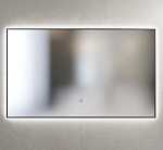 Зеркало SanVit Панорама black 50*80 с Led подсветкой, сенсорный выключатель Зеркало SanVit Панорама black 50*80 с Led подсветкой, сенсорный выключатель