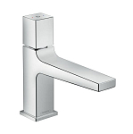Нажимной смеситель Hansgrohe Metropol Select 32570000 для раковины с донным клапаном хром Нажимной смеситель Hansgrohe Metropol Select 32570000 для раковины с донным клапаном хром