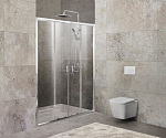 Душевая дверь в нишу BelBagno UNIQUE-BF-2-150/180-C-Cr 150/180*190 стекло прозрачное без поддона Душевая дверь в нишу BelBagno UNIQUE-BF-2-150/180-C-Cr 150/180*190 стекло прозрачное без поддона