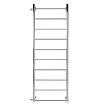 Водяной полотенцесушитель Indigo Line 47,7*130 боковое подключение 120 серебристый