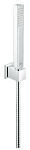 Душевая лейка Grohe Euphoria Cube plus 27889000 с держателем и шлангом хром Душевая лейка Grohe Euphoria Cube plus 27889000 с держателем и шлангом хром