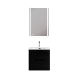 Комплект мебели BelBagno Marino-Cer-Mini 50 Nero Lucido