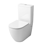 Унитаз-компакт Grossman GR-4446S 37,5*68 с крышкой-сиденьем микролифт Slim Унитаз-компакт Grossman GR-4446S 37,5*68 с крышкой-сиденьем микролифт Slim