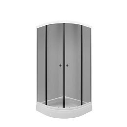 Душевое ограждение Triton Грэй 90*90*191,5 с поддоном и сифоном