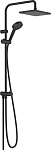 Душевая стойка Hansgrohe Vernis Shape Showerpipe 26282670 черная матовая Душевая стойка Hansgrohe Vernis Shape Showerpipe 26282670 черная матовая