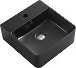Накладная раковина Esbano Circon 40*42*15,5 черная матовая