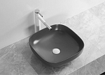 Накладная раковина Ceruttispa CR2677 42*42 черный матовый Накладная раковина Ceruttispa CR2677 42*42 черный матовый