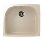 Кухонная мойка Ulgran Classic U-408 59*51 (-328, бежевый)