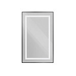 Зеркало BelBagno Kraft SPC-KRAFT-500-800-SENS-NERO 50*80 черное с Led-подсветкой Зеркало BelBagno Kraft SPC-KRAFT-500-800-SENS-NERO 50*80 черное с Led-подсветкой