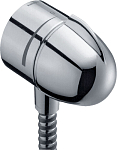 Шланговое подключение Hansgrohe Fixfit Stop 27452000 с запорным клапаном хром Шланговое подключение Hansgrohe Fixfit Stop 27452000 с запорным клапаном хром