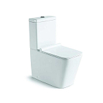 Унитаз-компакт Vincea Q-Line 37*64 с крышкой-сиденьем микролифт Slim Унитаз-компакт Vincea Q-Line 37*64 с крышкой-сиденьем микролифт Slim
