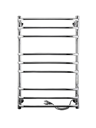 Электрический полотенцесушитель Indigo Brace Lux 40*70 L/R серебристый