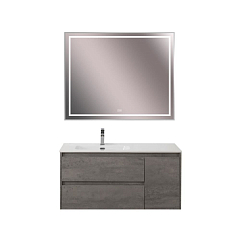 Комплект мебели BelBagno Kraft 100 Cemento Grigio L Комплект мебели BelBagno Kraft 100 Cemento Grigio L
