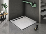 Душевой поддон WeltWasser TRS 100 Stone-WT 100*100*3 + сифон Душевой поддон WeltWasser TRS 100 Stone-WT 100*100*3 + сифон