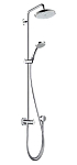 Душевая стойка Hansgrohe Croma 220 27224000 Душевая стойка Hansgrohe Croma 220 27224000