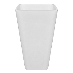 Напольная раковина NT Bagno NT606 Marmolado 51*41 белая матовая